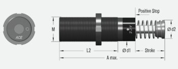 MC6450M-2 ACE CONTROLS SHOCK ABSORBER